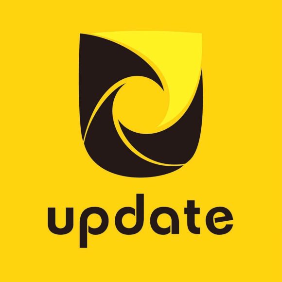 『update』ロゴデザイン